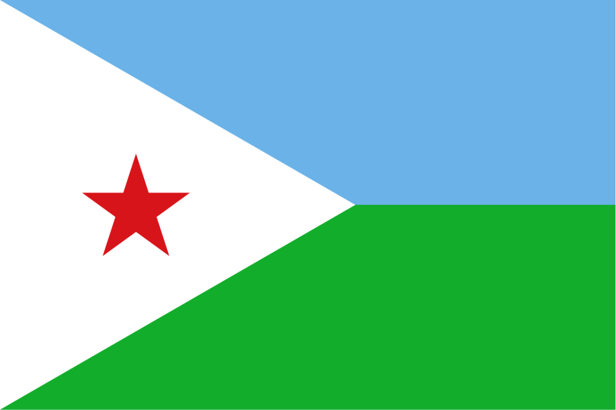 Steag Djibouti- drapel | sidro.ro