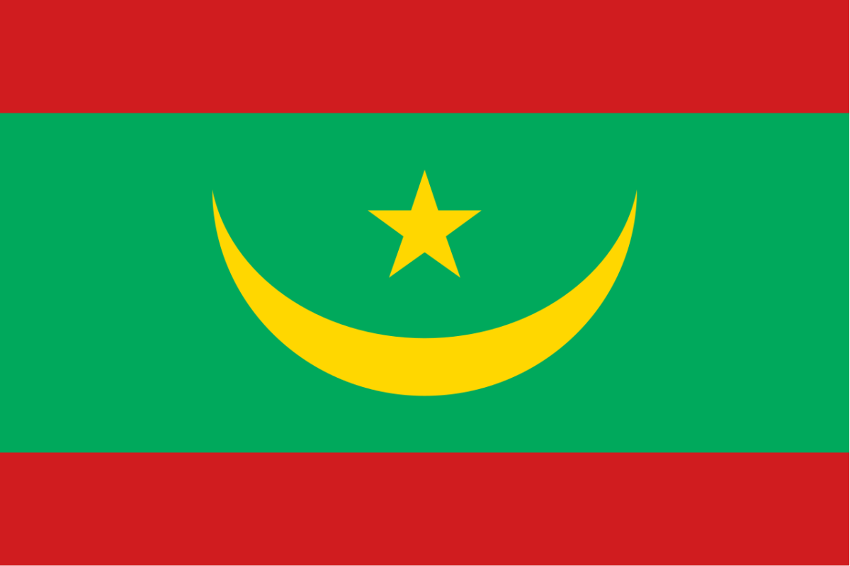 Steag Mauritania - drapel | sidro.ro