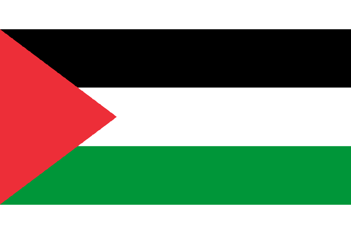Steag Teritoriile palestiniene - drapel | sidro.ro