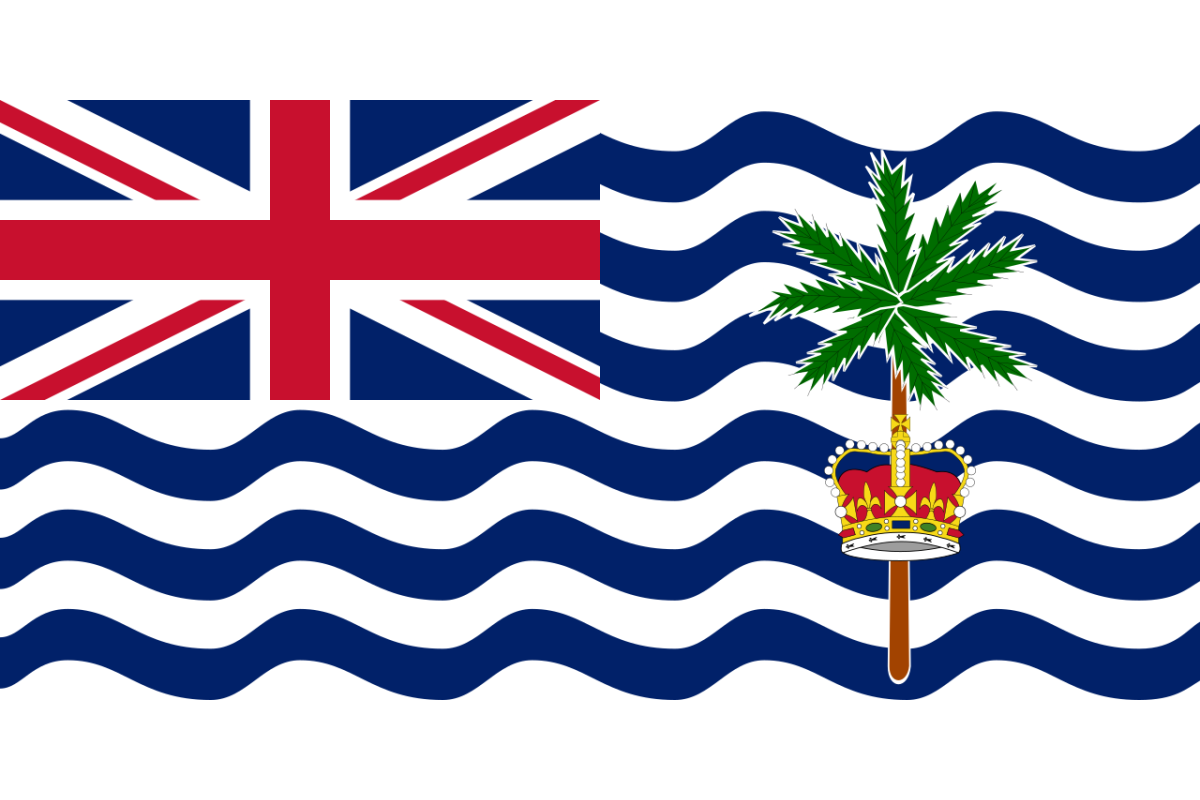 Steag Teritoriul Britanic din Oceanul Indian - drapel | sidro.ro