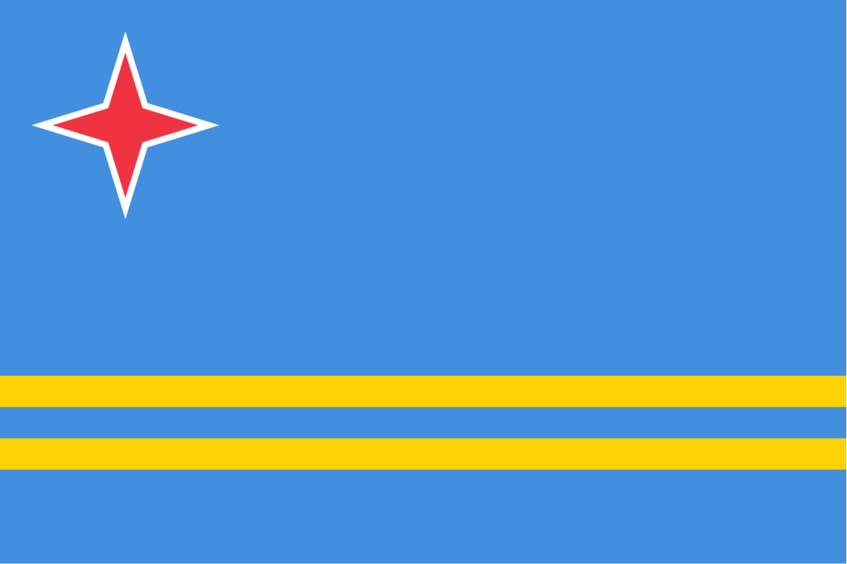 Steag Aruba - drapel | sidro.ro