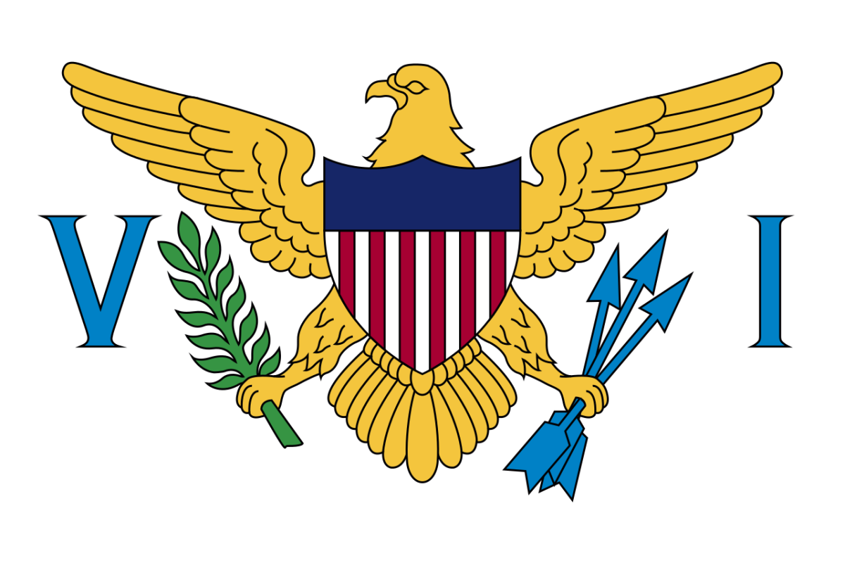 Steag Insulele Virgine Americane - drapel | sidro.ro