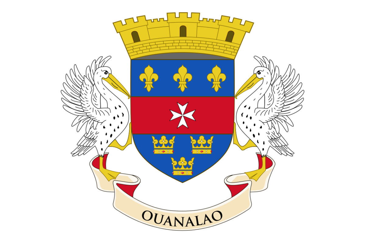 Steag Saint-Barthélemy - drapel | sidro.ro