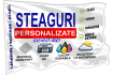 Steag personalizat sidro.ro saten