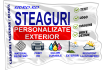 Steag personalizat exterior sidro.ro