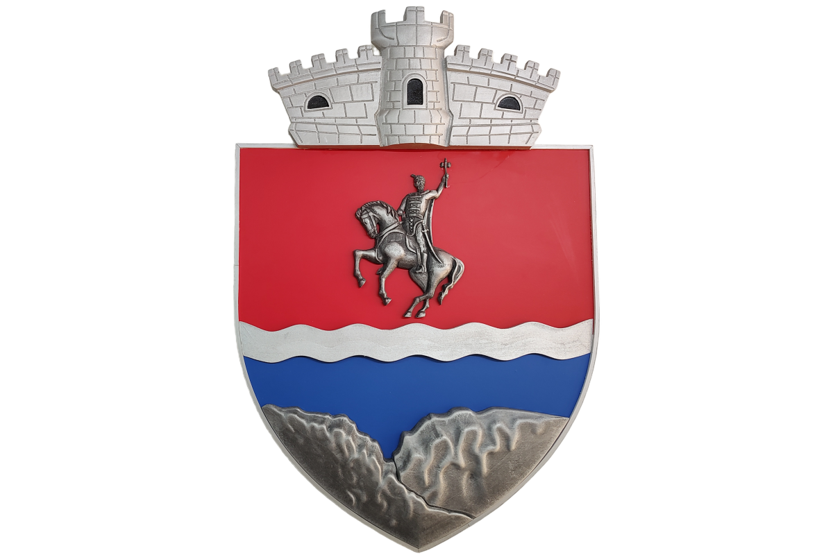 Stema basorelief 3d Localitate