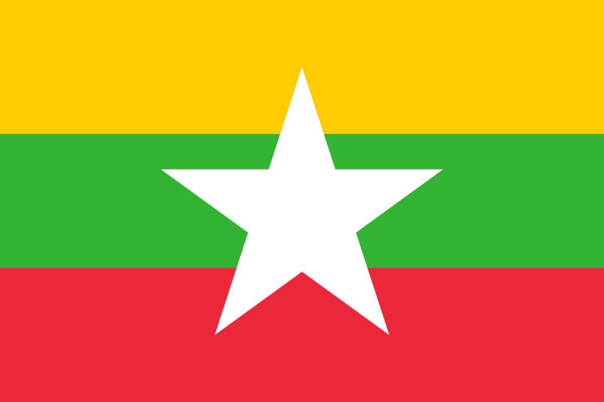 Steag Birmania / Myanmar