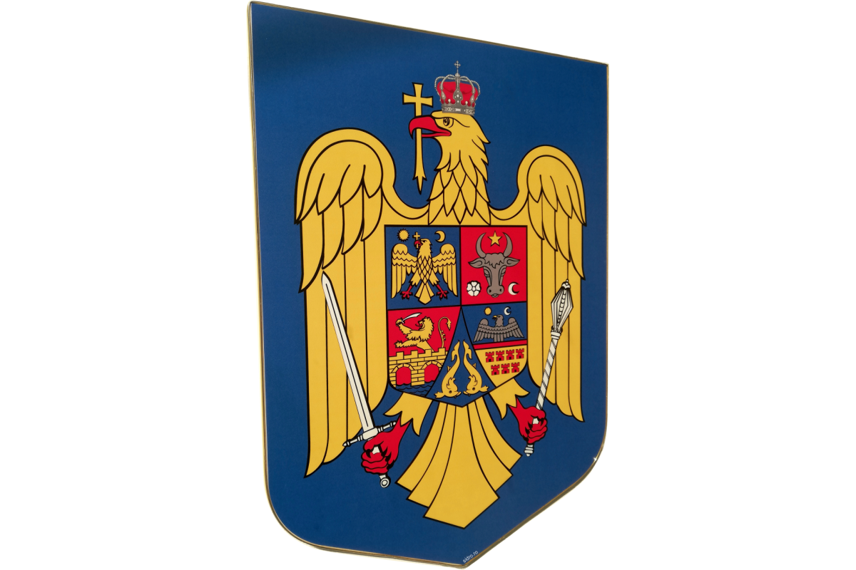 Stema Romania PVC - Printat Digital | sidro.ro