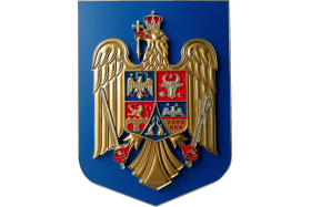 Stema Romania BASORELIEF 3D PVC 530x390mm