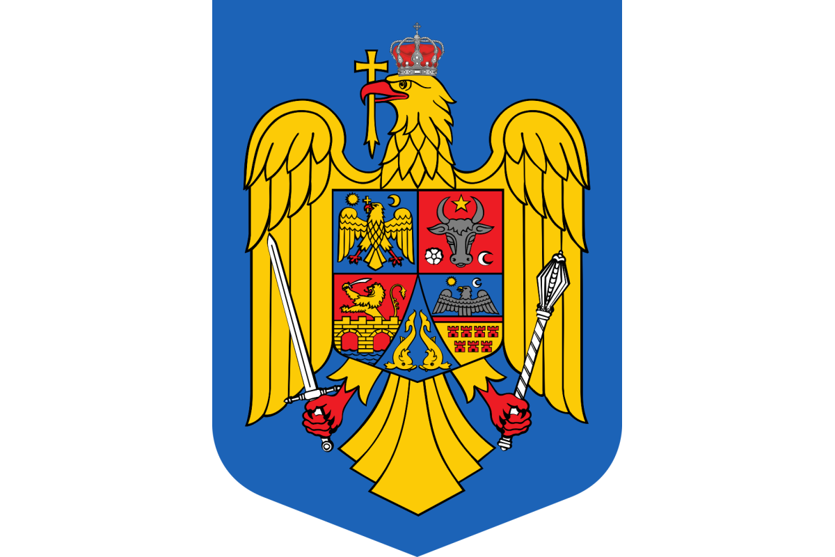 Stema Romania PVC RIGID Print Digital