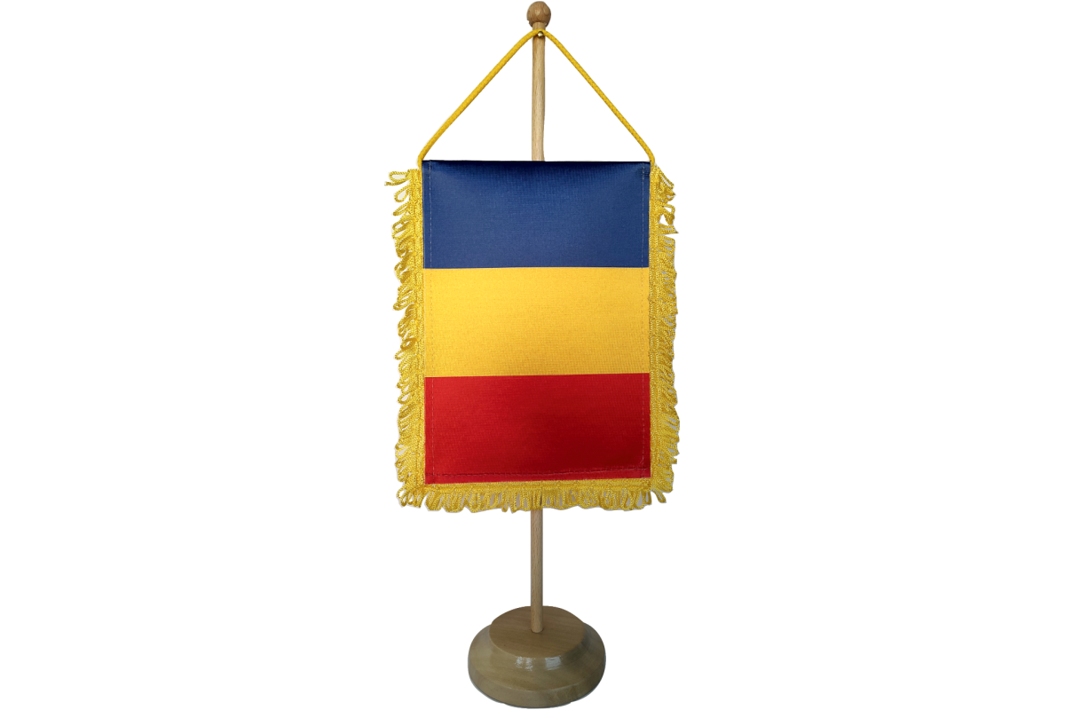 Fanion Romania cu Suport