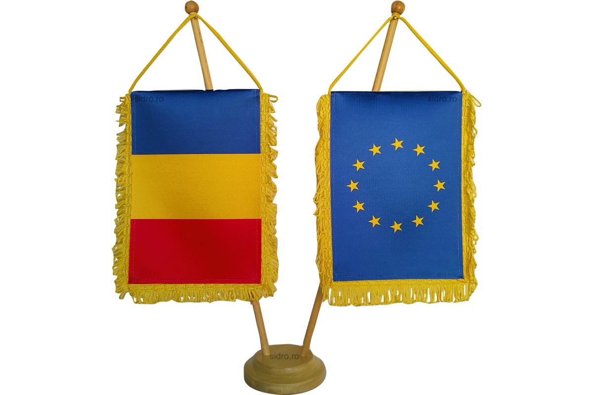 Fanioane Romania si UE cu Suport
