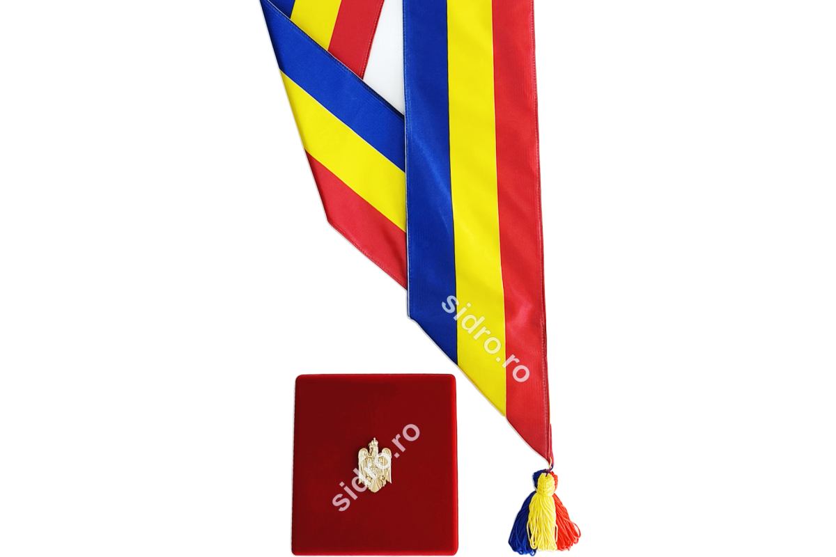 Esarfa Primar România  in Caseta  Plusata | sidro.ro